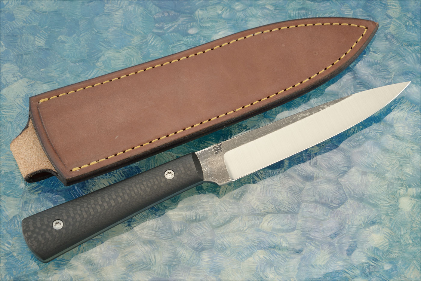 Lion Knife with Carbon Fiber - Nitro-V