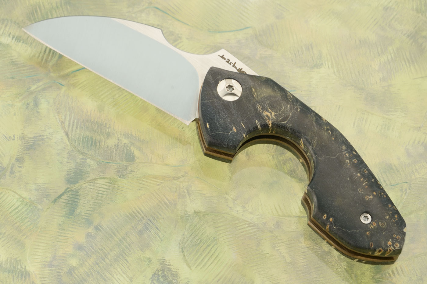 Magallanes Cigar Cutter/EDC Folder with Maple Burl