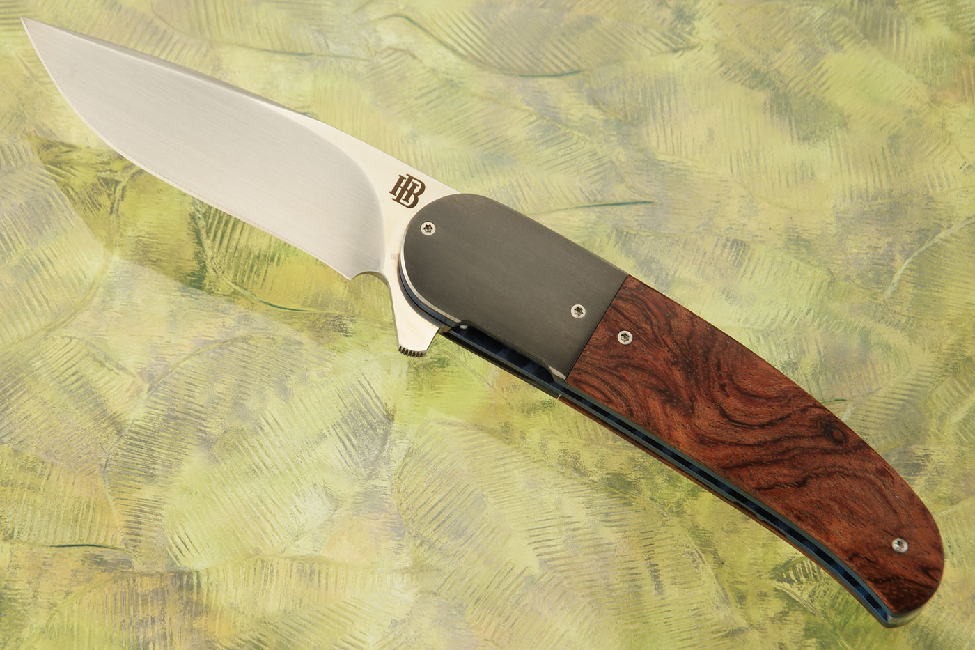 HB06 Flipper with Ironwood and Zirconium (Ceramic IKBS) - M390