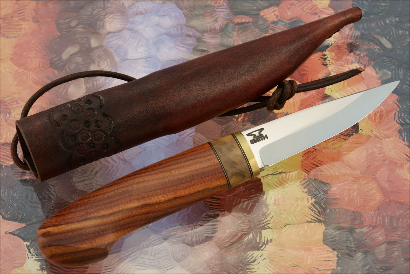 Puukko with Snakebeam and Skunkbush