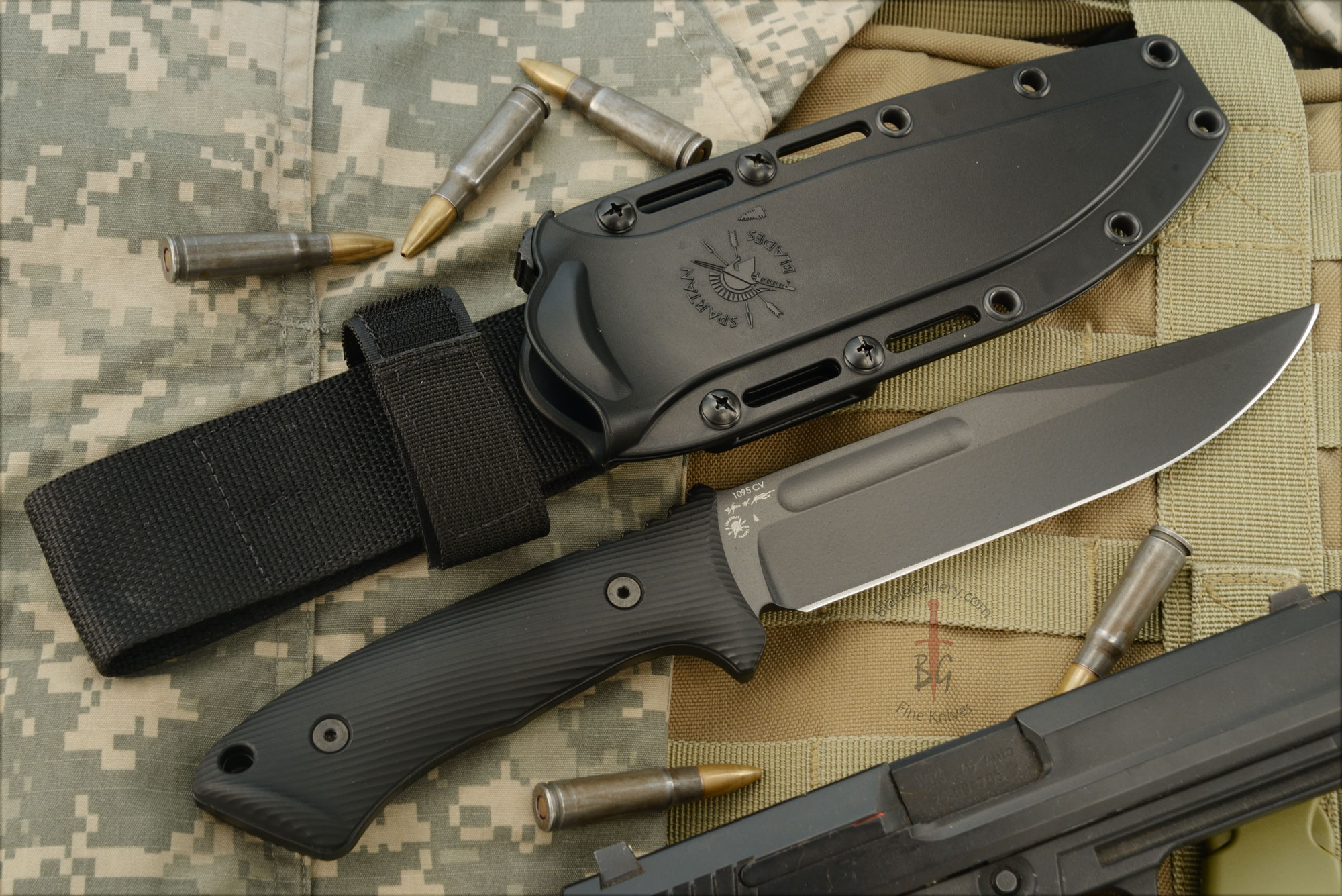 SBSL006BK Spartan Blades Harsey Fighter Knife