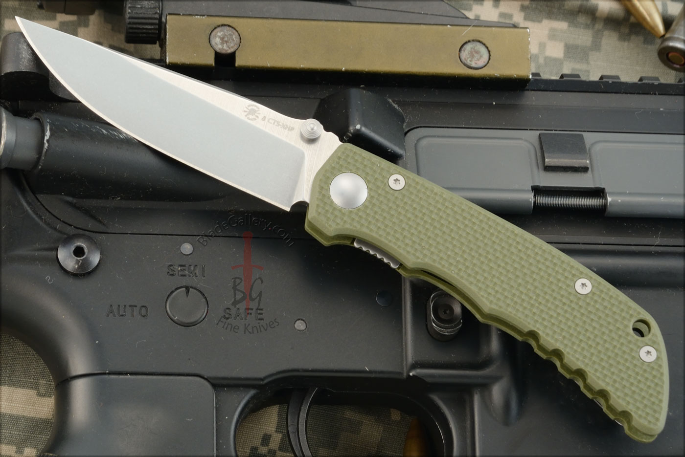 Talos Folder - Green G-10 (SFBL7GR)