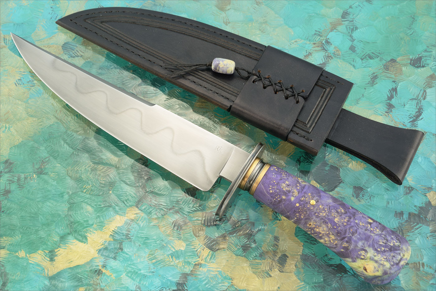 Gentleman's Bowie with Maple Burl