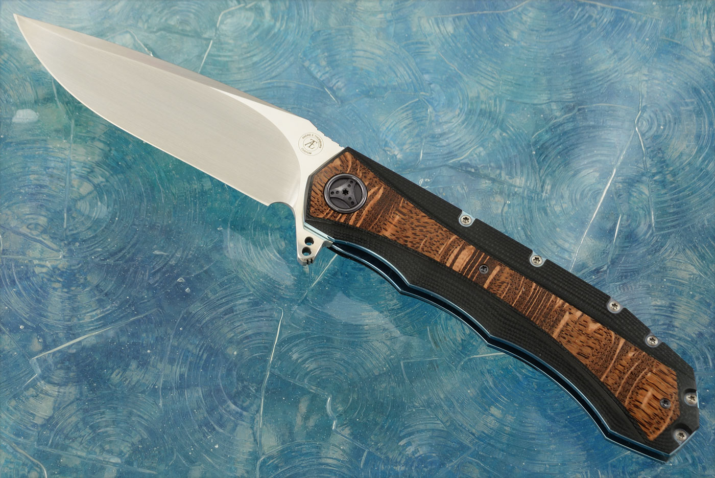 L51M Flipper with Stabilized Oak (Ceramic IKBS) - CTS-XHP (Ceramic IKBS)