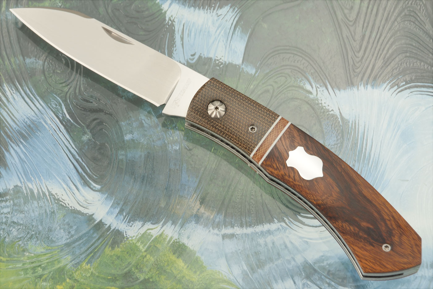 Dino Slipjoint with Ironwood and Micarta - M390