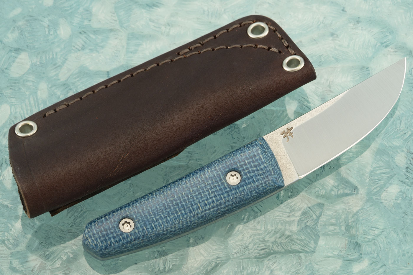 Kwaiken with Teal Burlap Micarta - Nitro V
