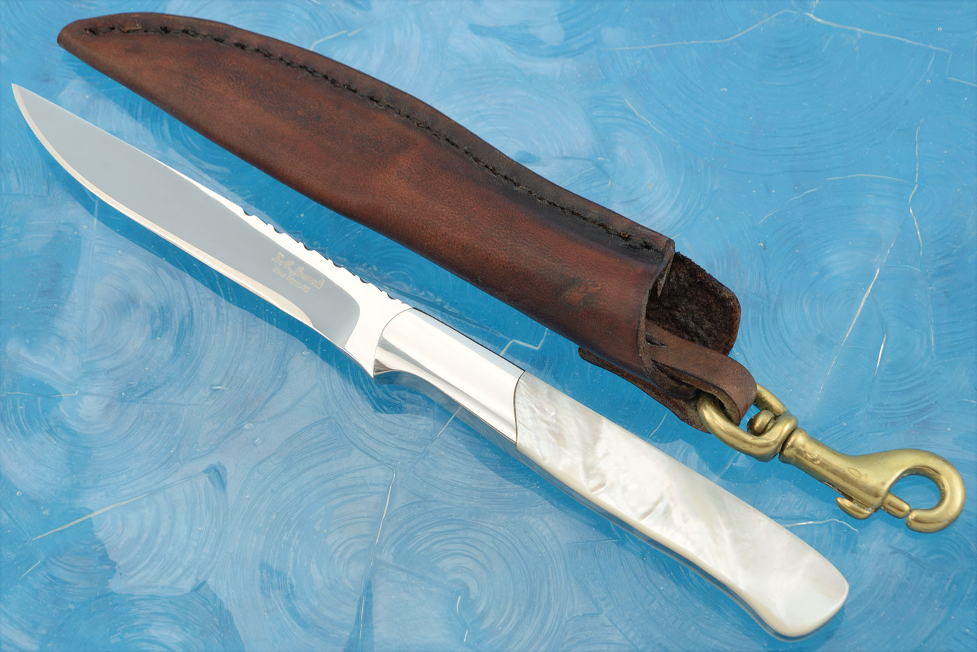 Bird and Trout with Mother of Pearl