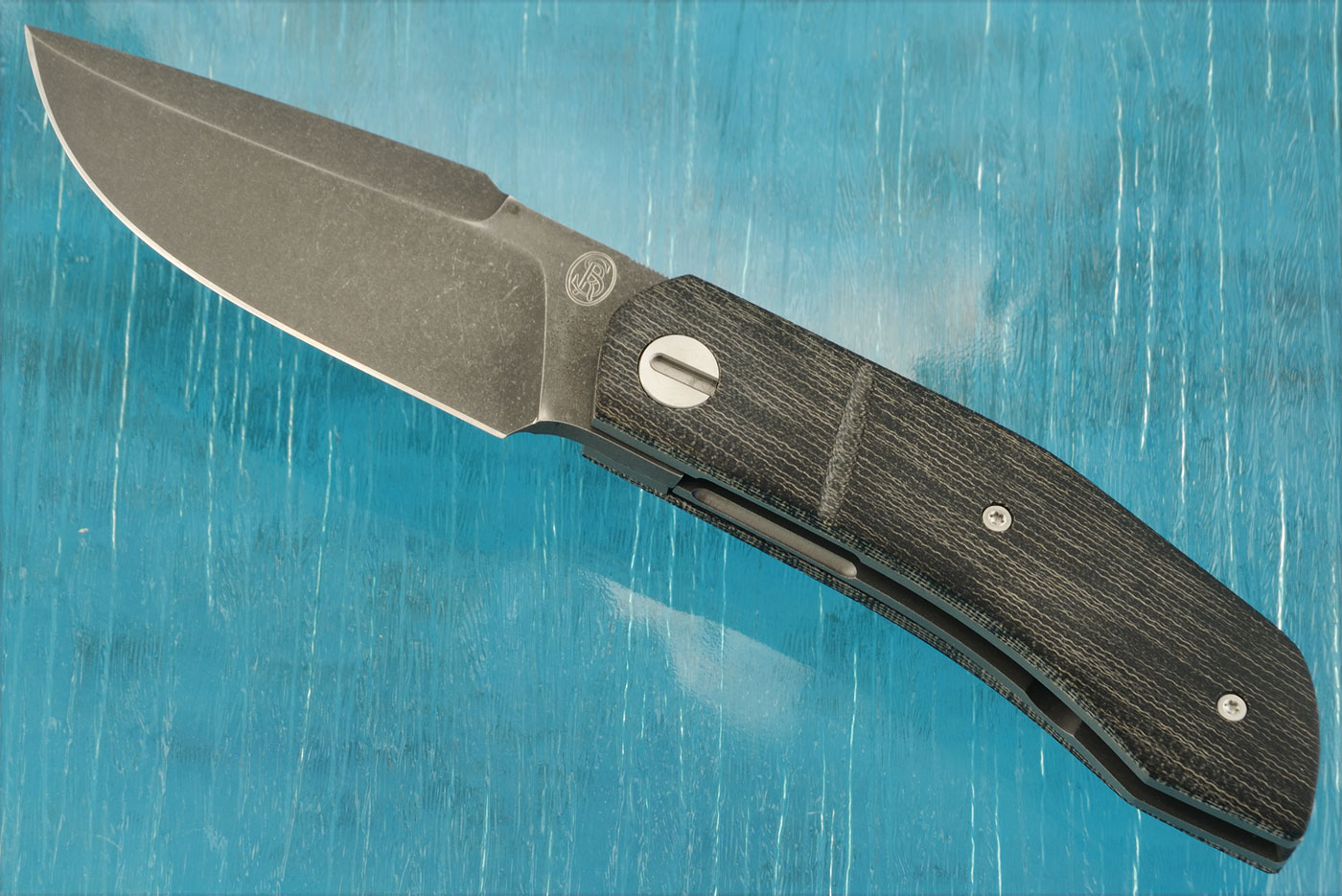 Front Flipper with Antique Submarine Micarta - RWL-34