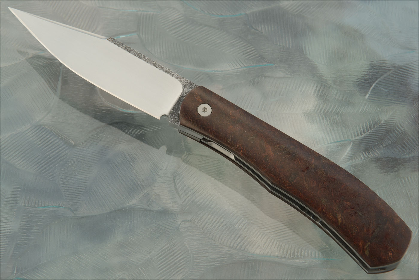 Sina Front Flipper with Vintage WW2 Micarta