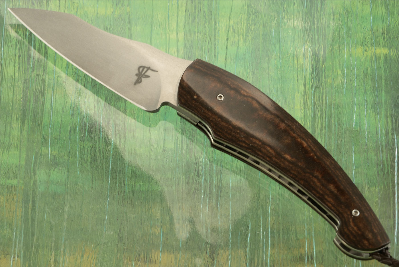 Ravnen Front Flipper with Mocha Micarta