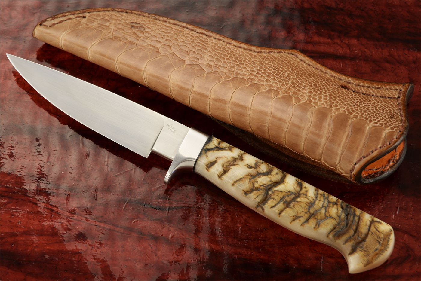 Sheephorn Hunter - 52100 Carbon Steel