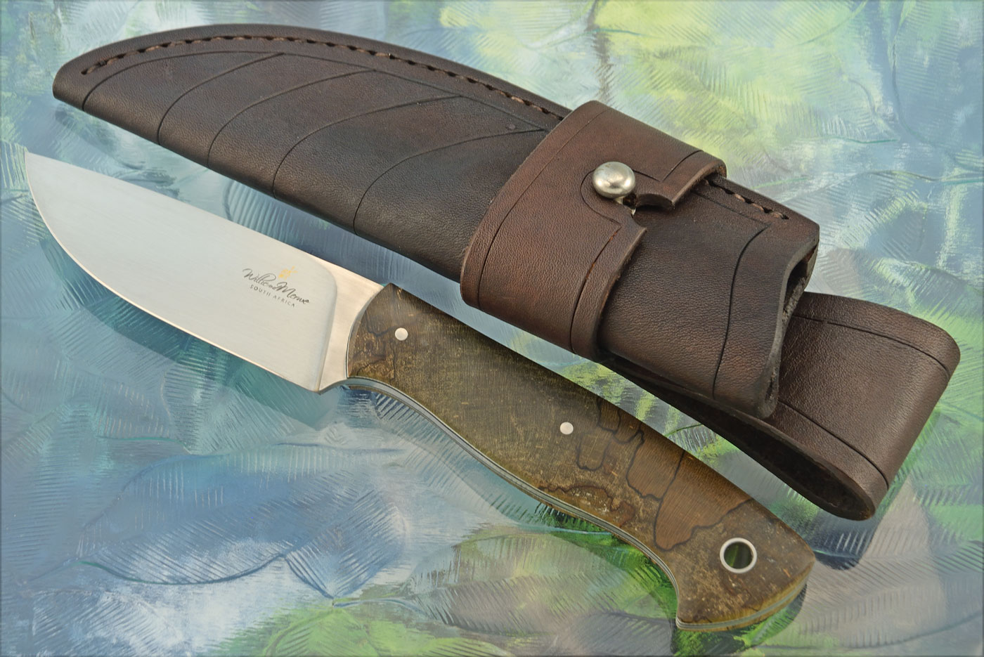 Field Ant Hunter with Spalted Maple Burl - RWL-34