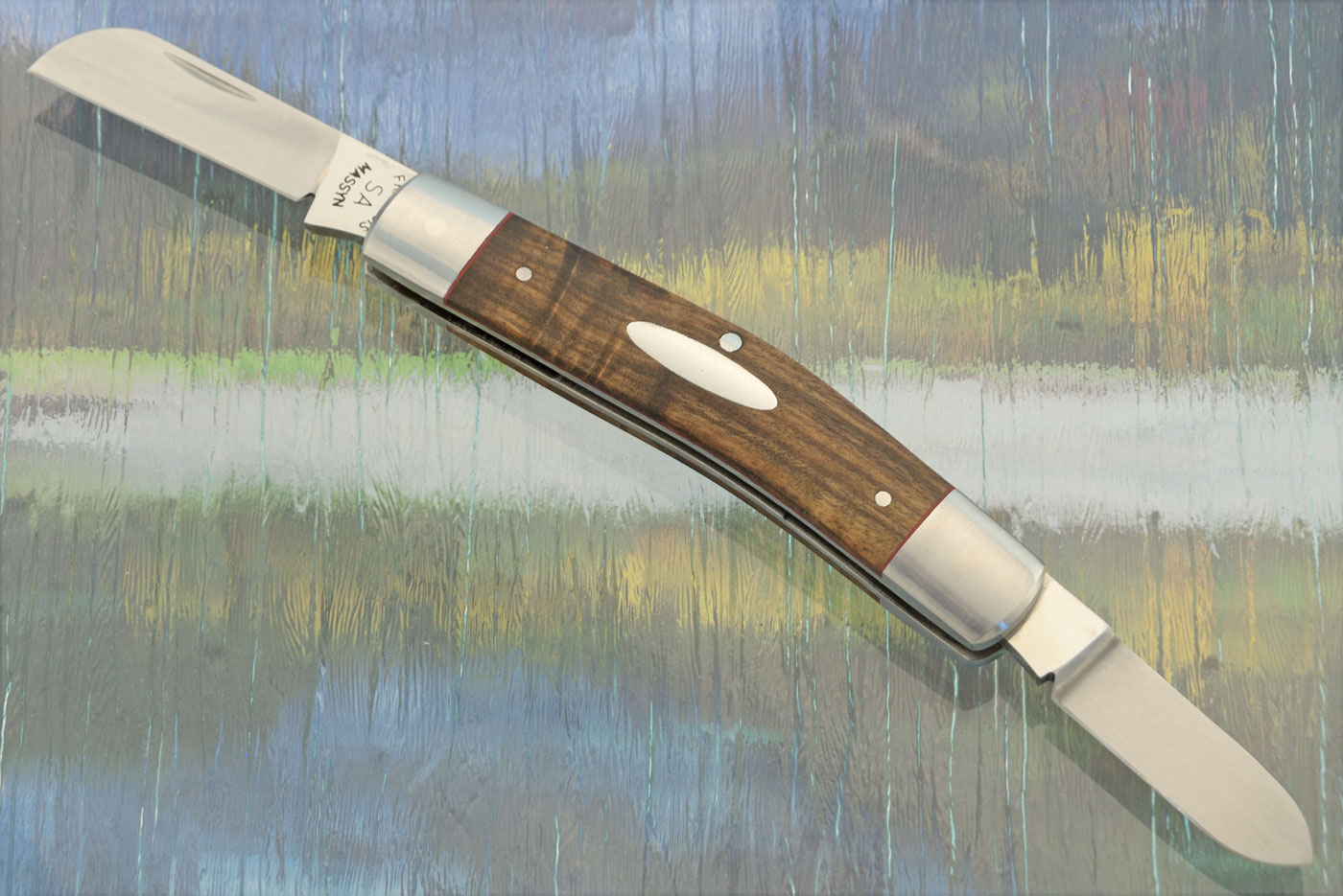 Two Blade Stockman with Tamboti - N690