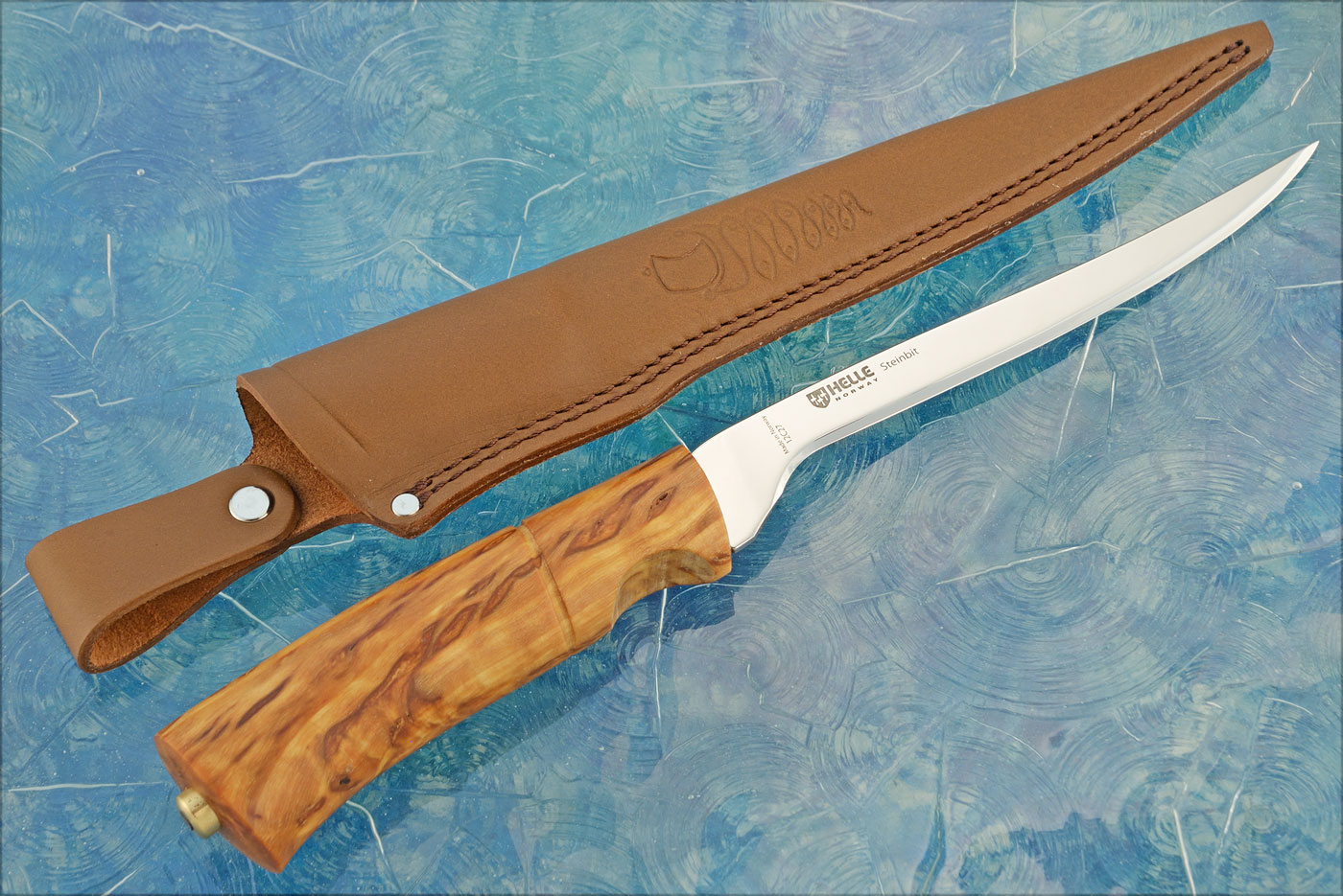 Steinbit Fillet Knife with Masur Birch - 12C27