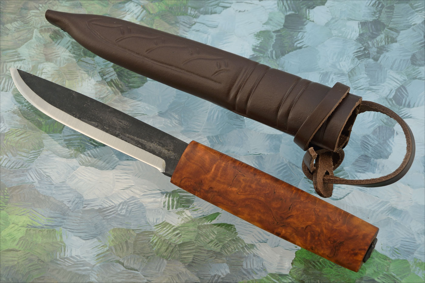 Viking Bushcrafter with Masur Birch - H3LC (Carbon)