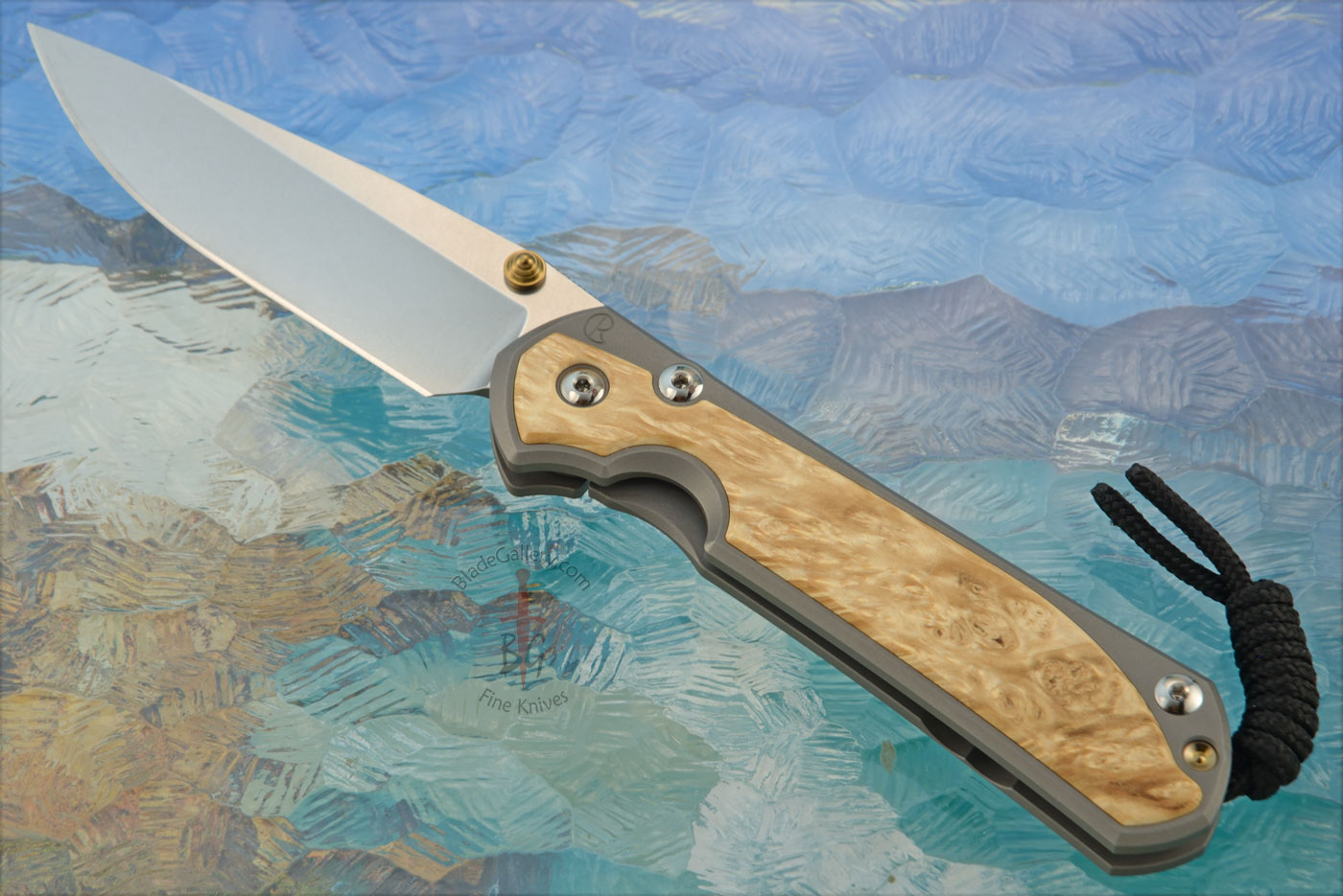 Large Sebenza 31 with Box Elder Burl - MagnaCut