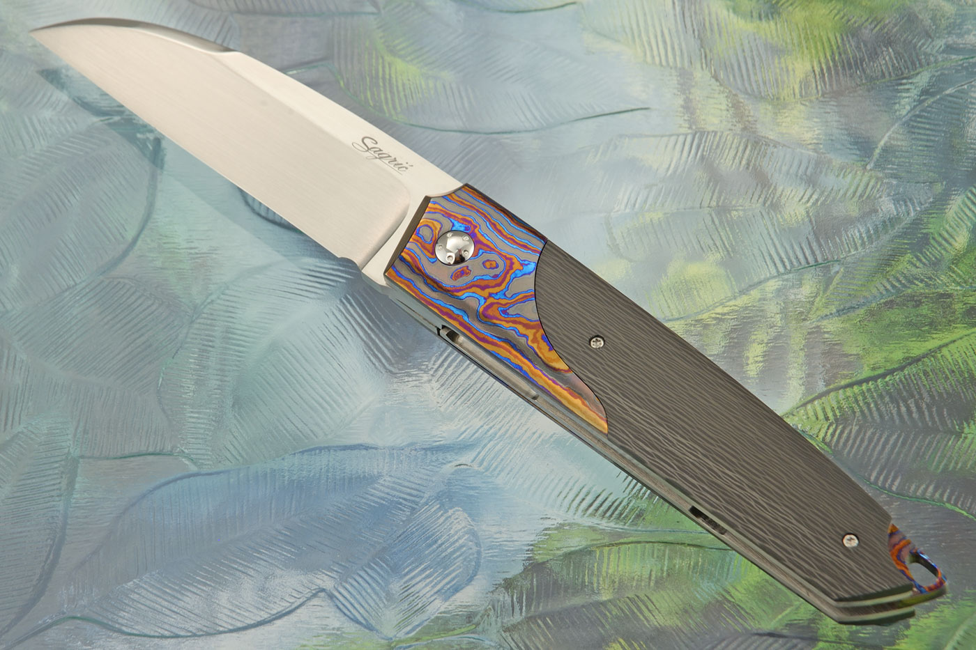 Snipper Front Flipper with Blackwood Carbon Fiber and ZircuTi - RWL-34