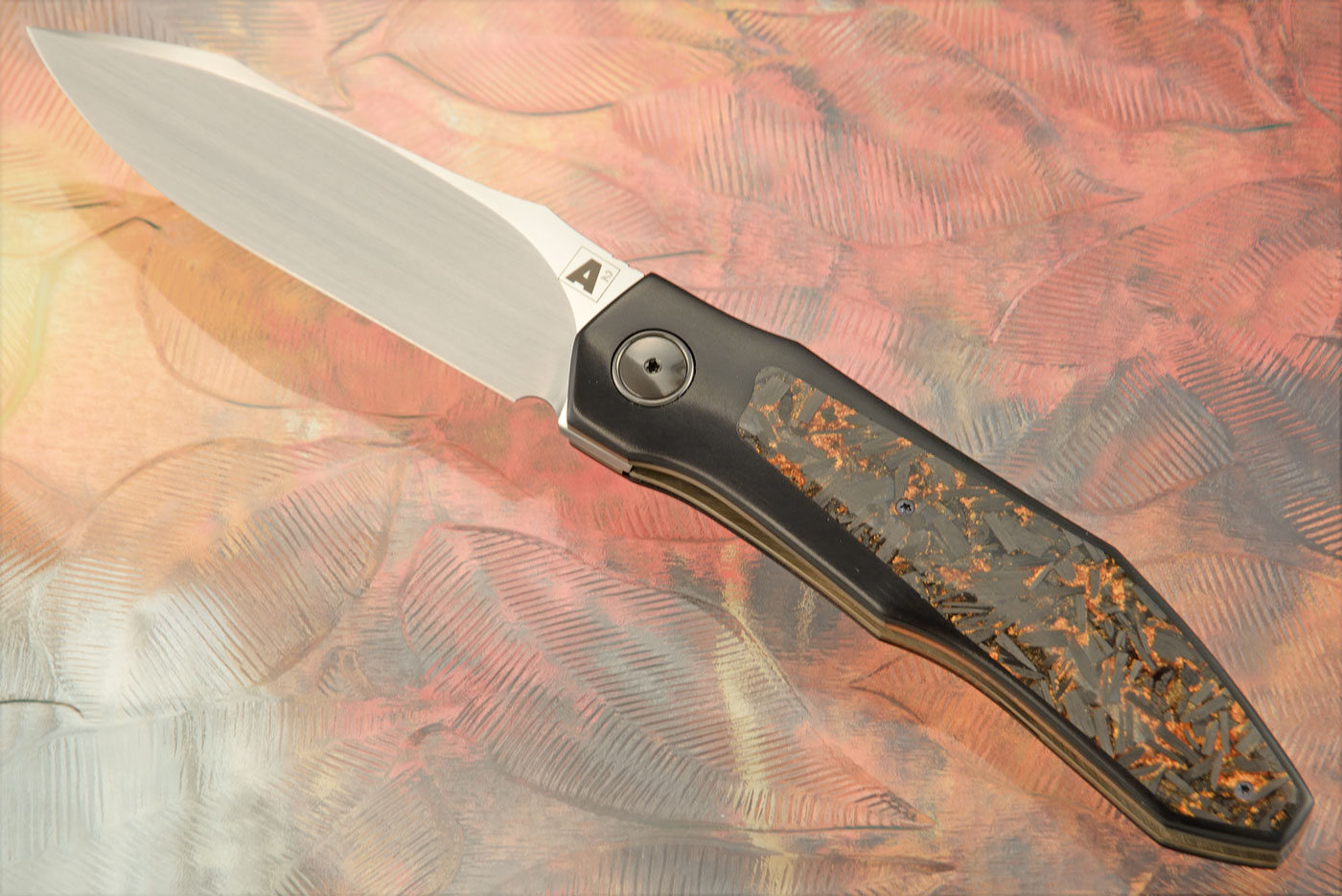A11 Front Flipper with Copper Shred Carbon Fiber (Ceramic IKBS) - M390