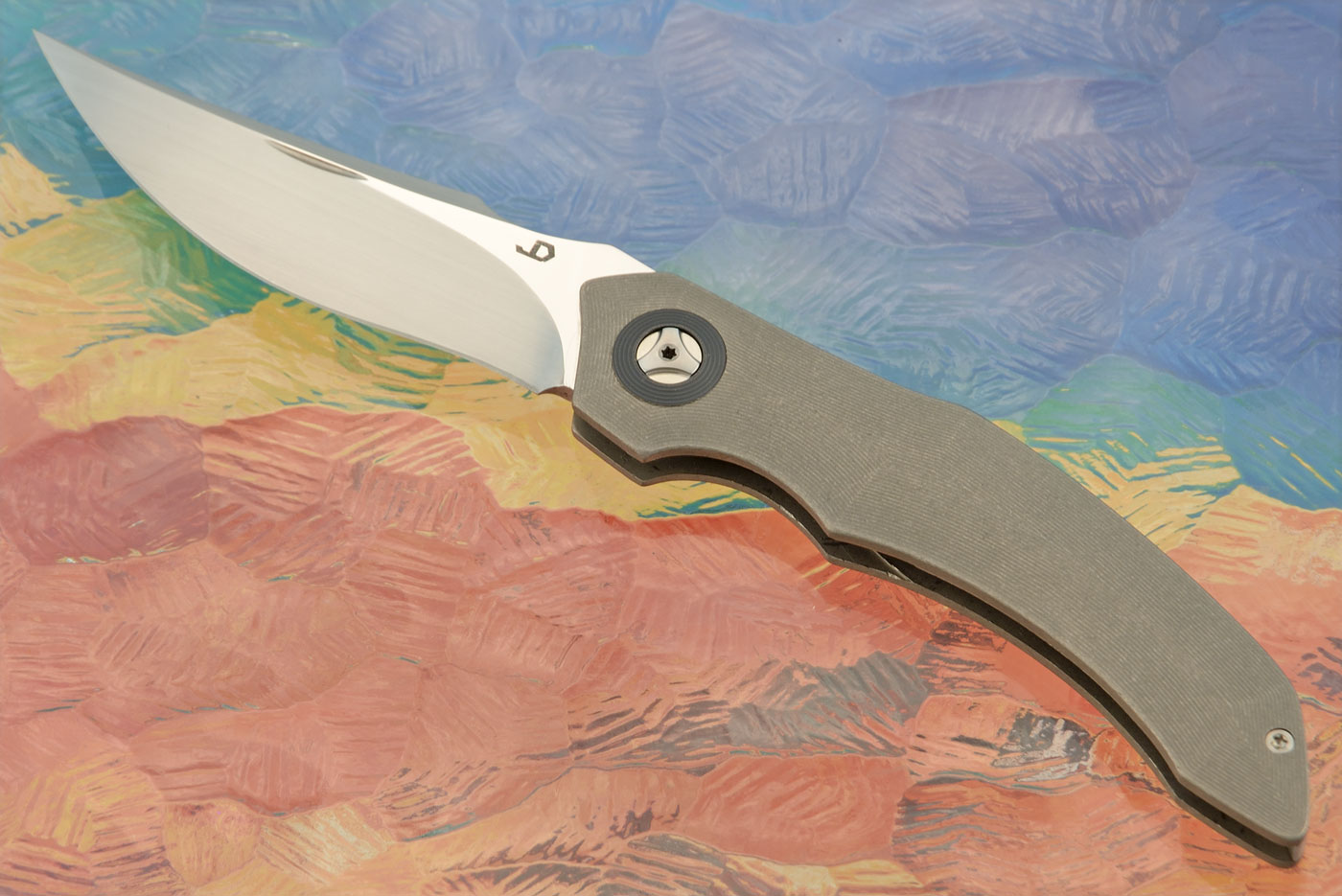 Palladium Mini Slipjoint with Titanium - CPM-154