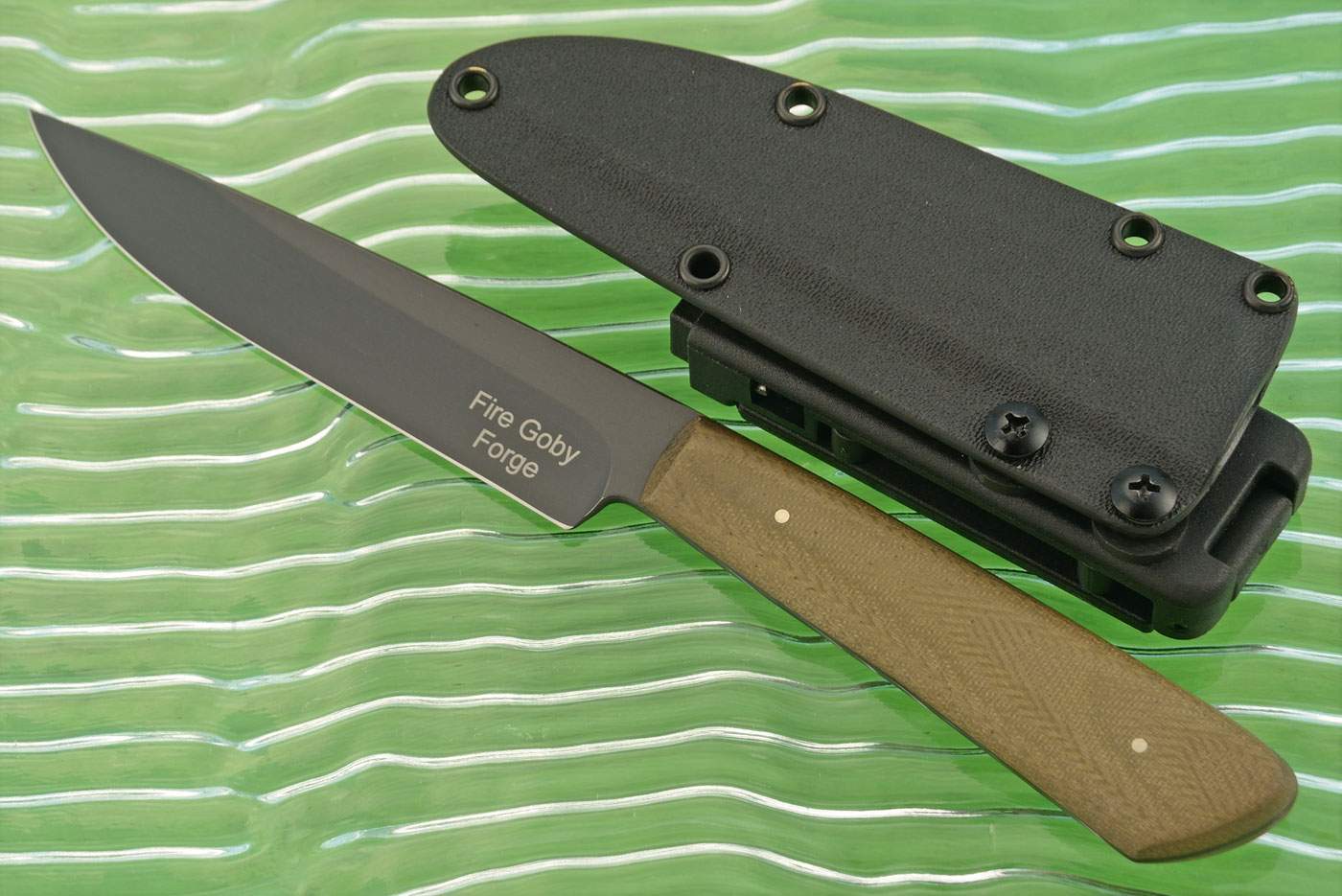 Sardine with Green Micarta - 1070