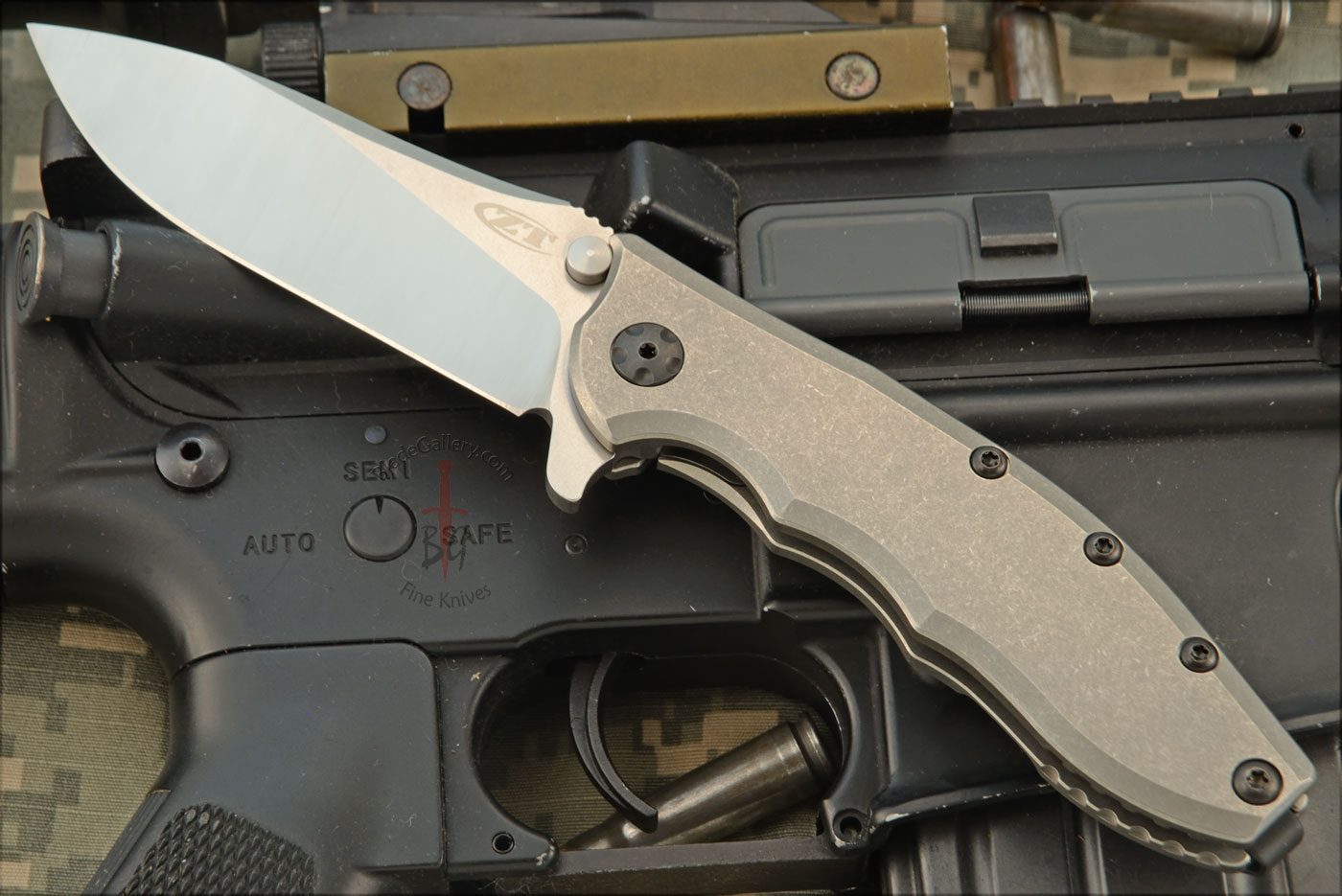 ZT 0562TI Flipper with Titanium (KVT) - Magnacut