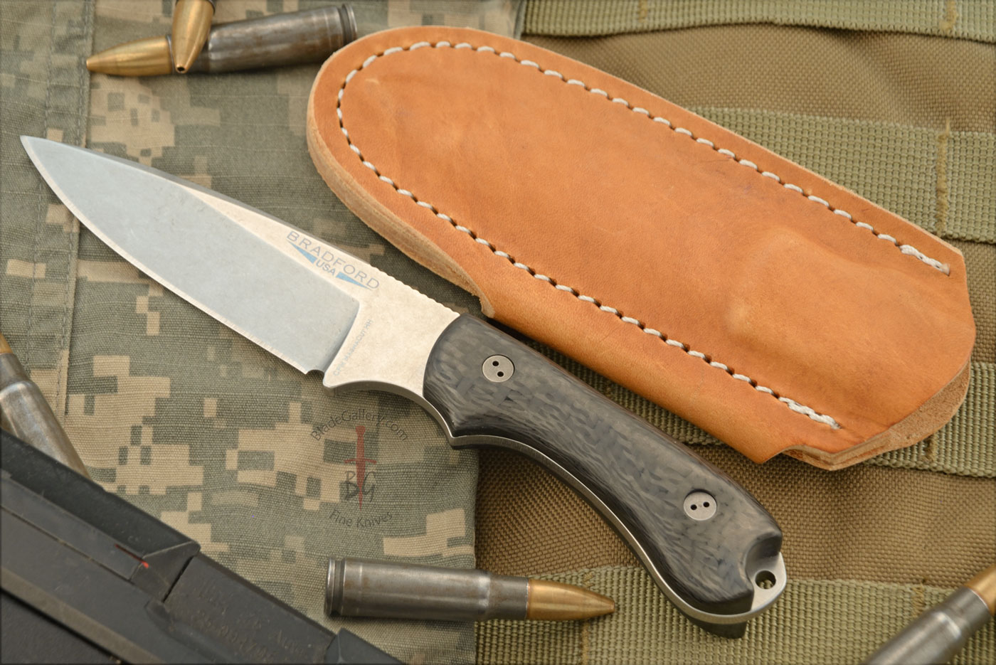 Guardian 3.2 with 3D Carbon Fiber, CPM-MagnaCut HH, False Edge, Stonewash Finish