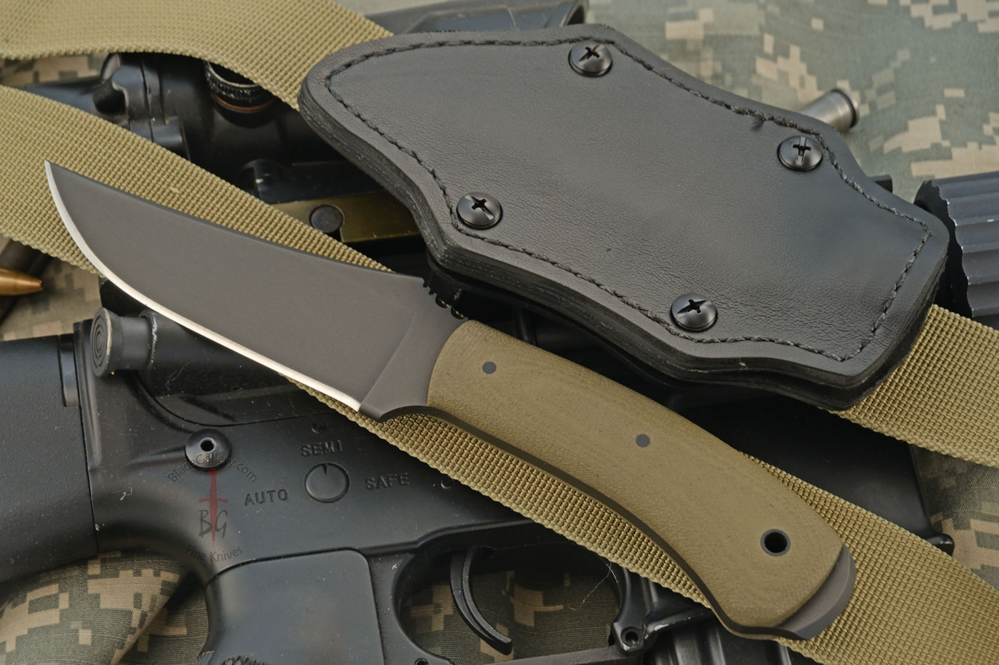 Blue Ridge Crusher with Green Laminate