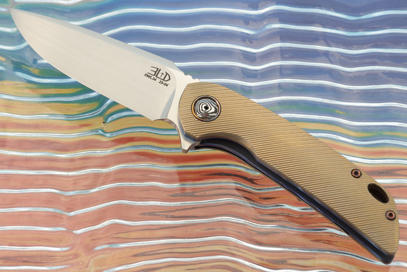 W5 Midi Flipper with Anodized Titanium - RWL-34
