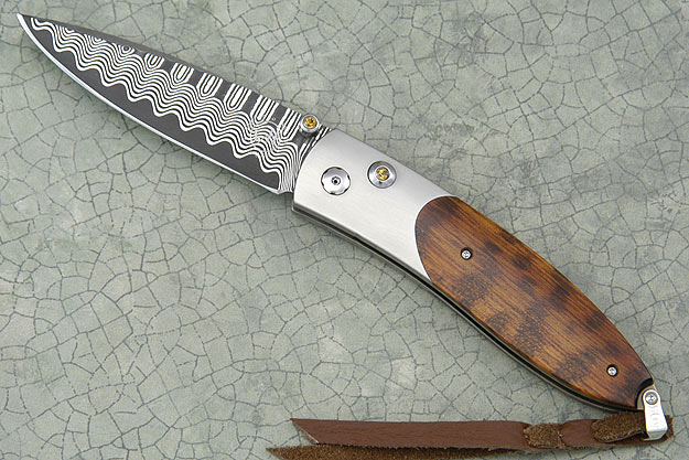 Rio Monarch with Snakewood and Damascus - B05 - SZD