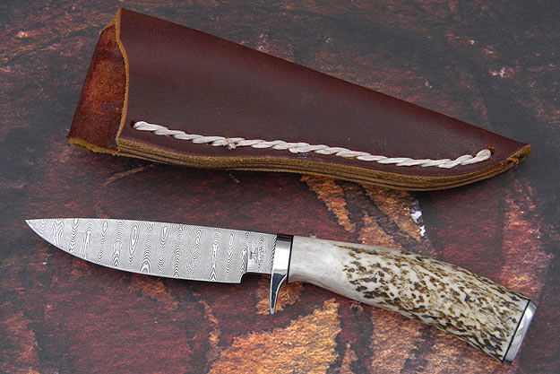 Damascus Stag Hunter (4 1/8 in)