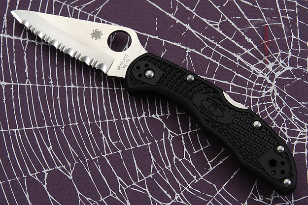 Delica Black, Serrated (C11SBK)