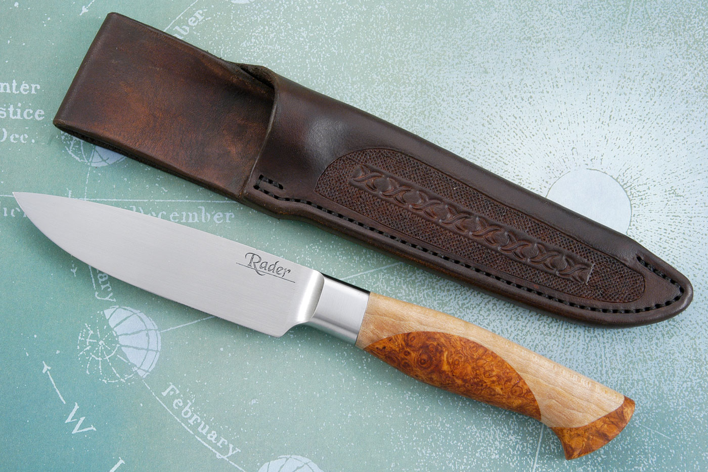 Carbon River Integral Utility with Maple and Amboyna