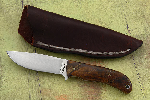 Mesquite Burl Full Tang Hunter