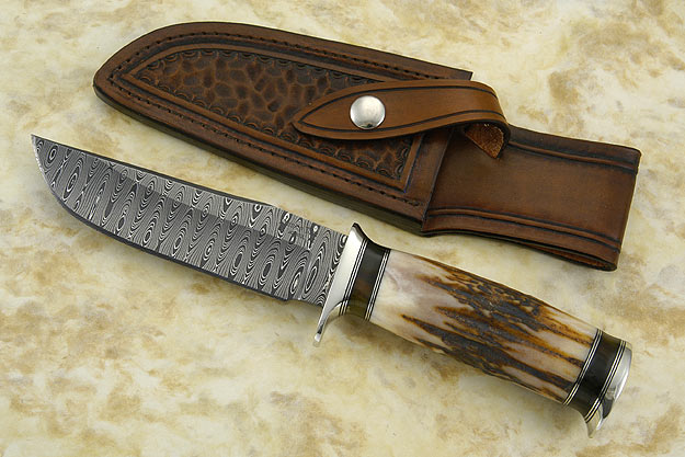 Sambar and Damascus Gent's Bowie