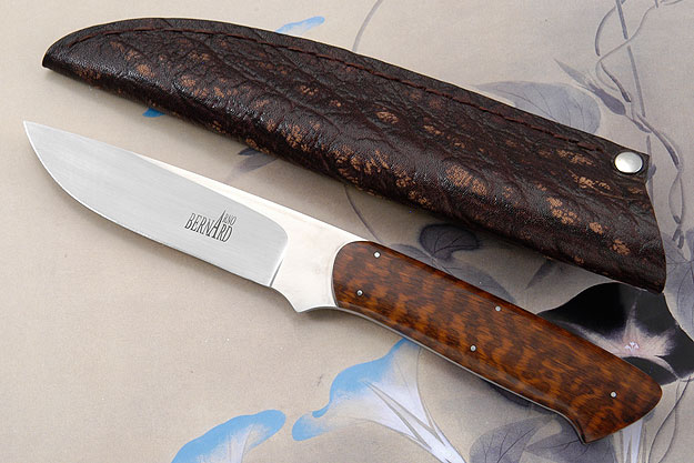 Drop Point Hunter with Snakewood