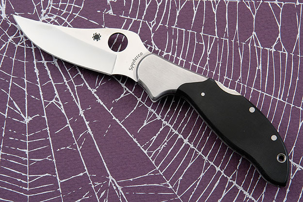 Persian 75mm, Black Micarta Handle, PlainEdge (C105BMP)