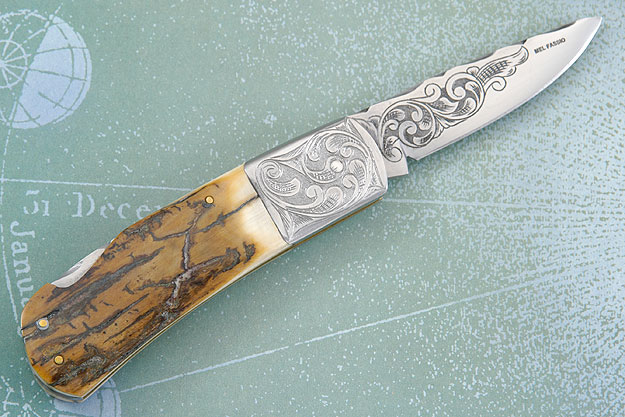 Engraved Mammoth Folder