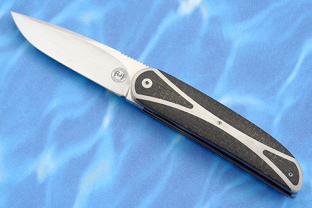 M25 Interframe Folder with Lightning Strike Carbon Fiber