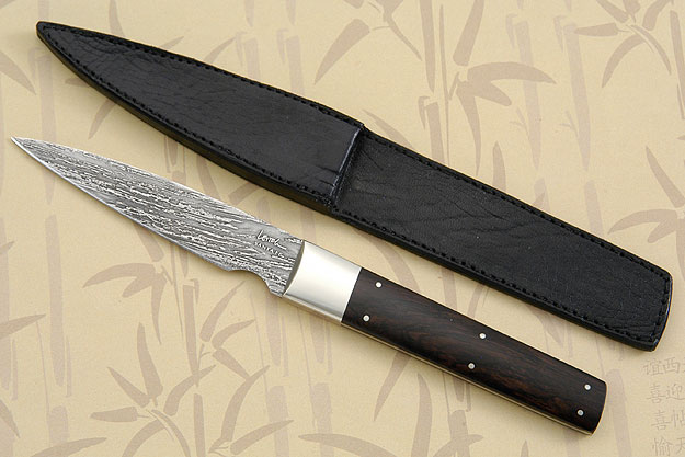 Paring Knife with African Blackwood