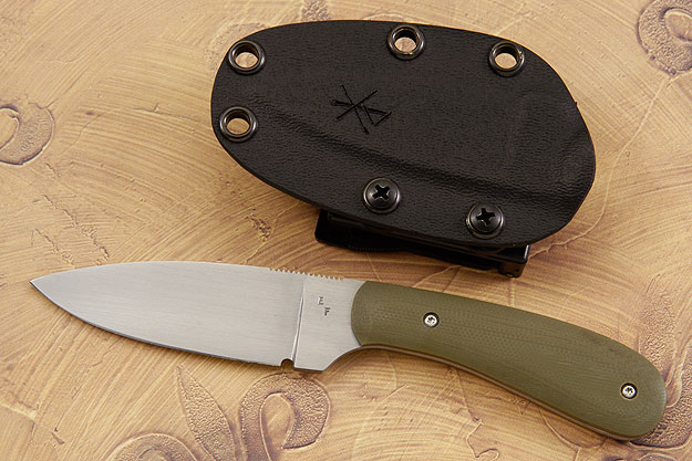 Small Practical EDC with Olive Drab G10