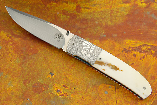 L14 Engraved Folder with Warthog Tusk