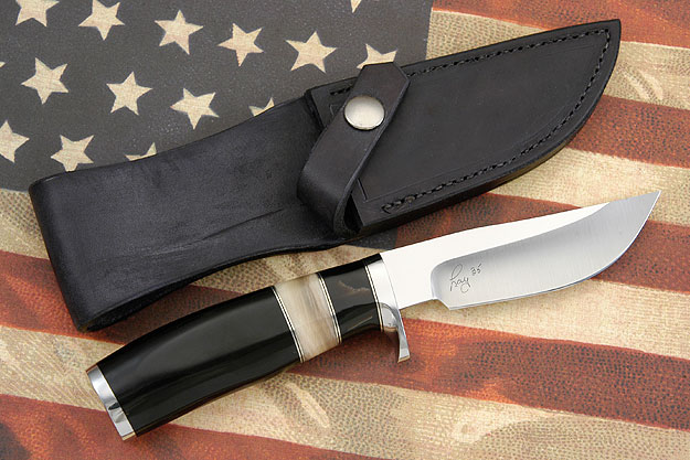Skinner with Buffalo and Sheep Horn (35th Anniversary Knife)