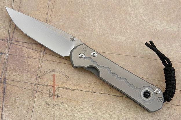 Small Sebenza 21 with Unique Silver Contrast Graphic and Onyx Inlay