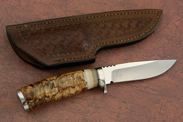 Personal with Spalted Maple and Sheep Horn