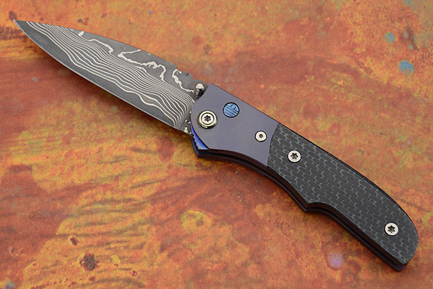 Assisted Bolster Lock with Damascus