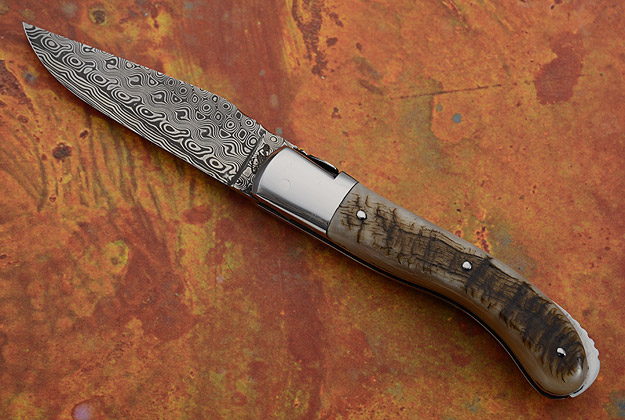 Laguiole Sport with Sheep Horn and Damascus