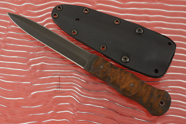 Tactical Dagger with Sculpted Maple