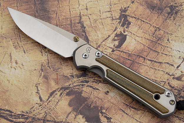 Large Sebenza 21 with Lignum Vitae