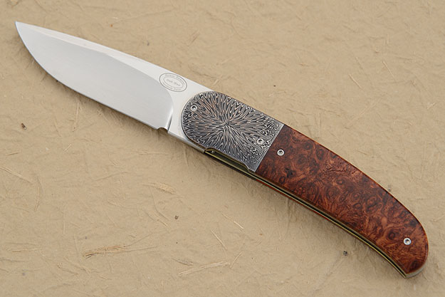 LL06 Flipper with Amboyna Burl