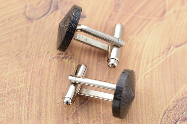 Damascus Cuff Links